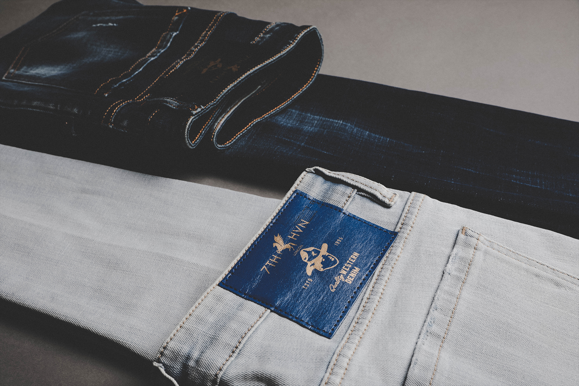 7th Heaven London Western Jeans by Luis Contreras